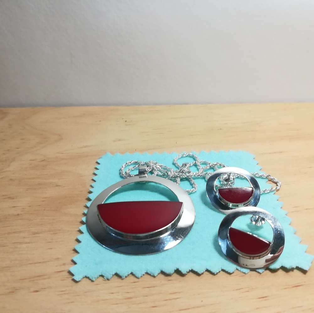 Vintage sterling silver set made in Mexico